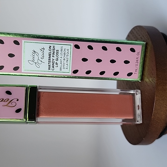 Too Faced Juicy Fruits Watermelon Candy Finish Lip Gloss - A Melon Reasons - Picture 4 of 8